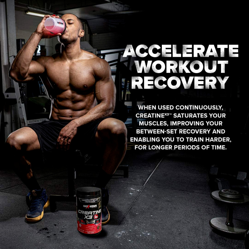 Six Star Creatine X3 Powder: HCl & Monohydrate