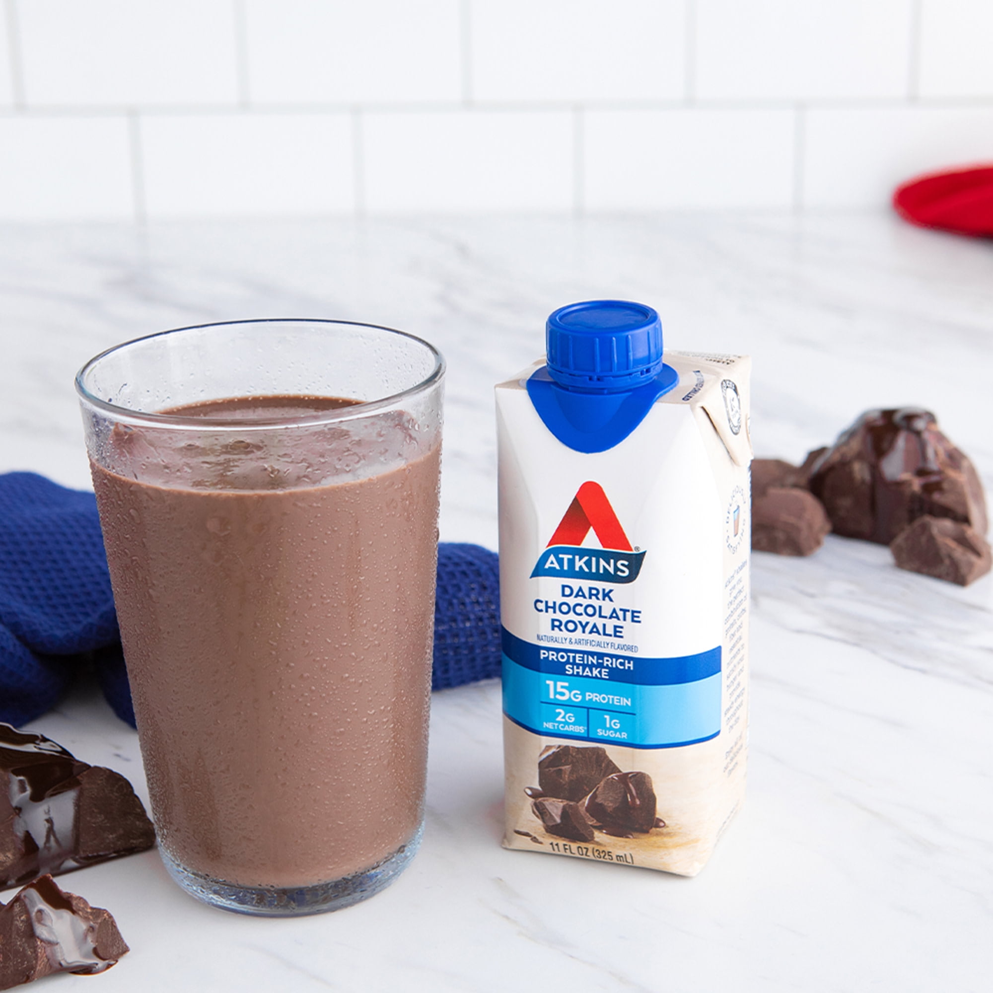 Atkins Milk Chocolate Protein Shake - 4 Count