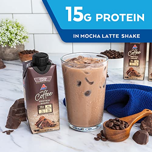 Atkins Mocha Latte Protein Shake Pack of 15