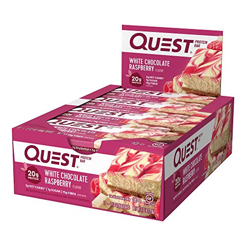 White Chocolate Raspberry Protein Bars - 12-Pack