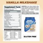 Vanilla Cream Whey Protein Powder, 25g Protein
