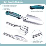 Kynup 7-Piece Stainless Steel Gardening Tool Set