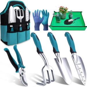 Kynup 7-Piece Stainless Steel Gardening Tool Set