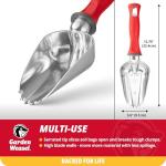 Oversized Garden Weasel Potting Scoop for Easy Digging