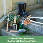 9-Piece Gardening Tools Set with Durable Storage Bag