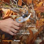 Fiskars Bypass Pruning Shears with Sharp Steel Blade