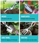 GROWIT Heavy Duty 22-Piece Gardening Tools Set