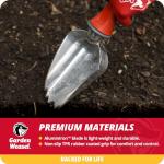 Oversized Garden Weasel Potting Scoop for Easy Digging