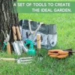 9-Piece Stainless Steel Gardening Tools Set