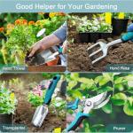 Kynup 7-Piece Stainless Steel Gardening Tool Set