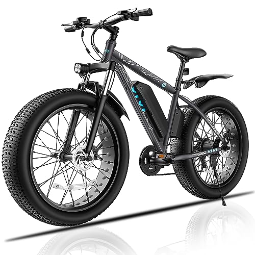 Vivi F26F Electric Bike 500W 26" x 4.0 Fat Tire