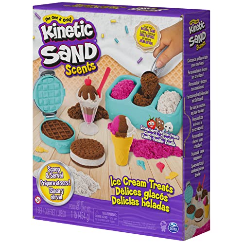 Kinetic Sand Ice Cream Scented Play Set, 454g