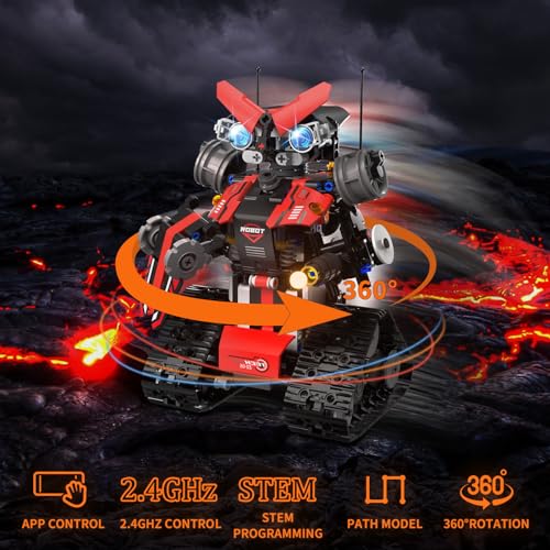 STEM Robot Building Kit: 5-in-1 Block Set