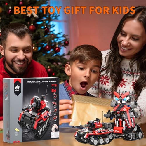 STEM Robot Building Kit: 5-in-1 Block Set