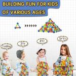 Magnetic Building Blocks for Toddlers and Kids