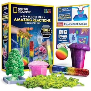 National Geographic Chemistry Set with 100+ Experiments