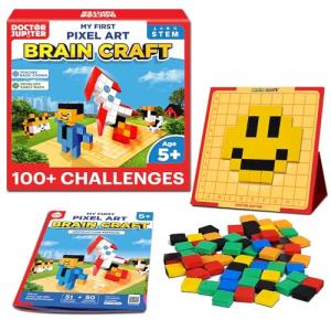 Doctor Jupiter STEM Pixel Art Kit for Kids