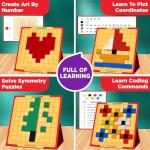 Doctor Jupiter STEM Pixel Art Kit for Kids