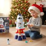 Interactive Rocket Playset for STEM Fun
