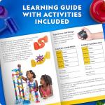 Glowing Marble Run Construction Set for Kids