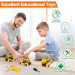 LUDILO Take Apart Toys with Electric Drill