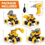 LUDILO Take Apart Toys with Electric Drill