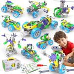 10-in-1 Electric STEM Building Toys for Kids