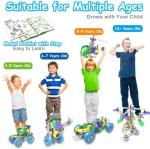 10-in-1 Electric STEM Building Toys for Kids