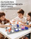 STEM Electronics Exploration Kit for Kids, 66 Pieces