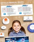 STEM Electronics Exploration Kit for Kids, 66 Pieces