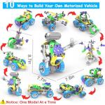 10-in-1 Electric STEM Building Toys for Kids