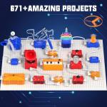 ACIKETO Electronic Science Kit for Kids 671+ Projects