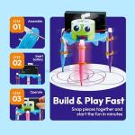 Klever Kits 6-in-1 Electric Robot Science Toys