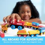 Montessori Magnetic Train Set for Kids, 12PCS