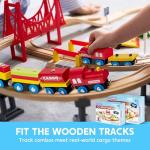 Montessori Magnetic Train Set for Kids, 12PCS