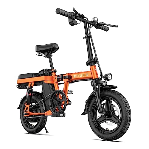 ENGWE Mini Electric Bike, 14" Fat Tire City Commuter