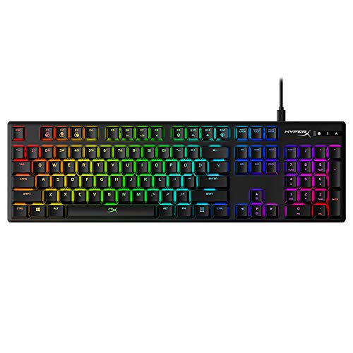 HyperX Alloy Origins - Compact RGB Mechanical Gaming Keyboard