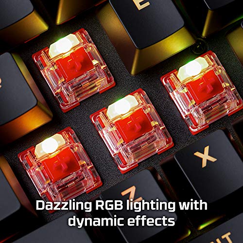 HyperX Alloy Origins - Compact RGB Mechanical Gaming Keyboard