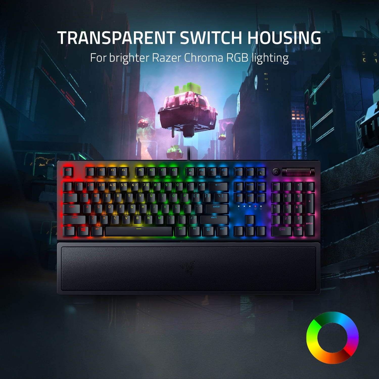 Razer BlackWidow V3 Mechanical Gaming Keyboard - Chroma