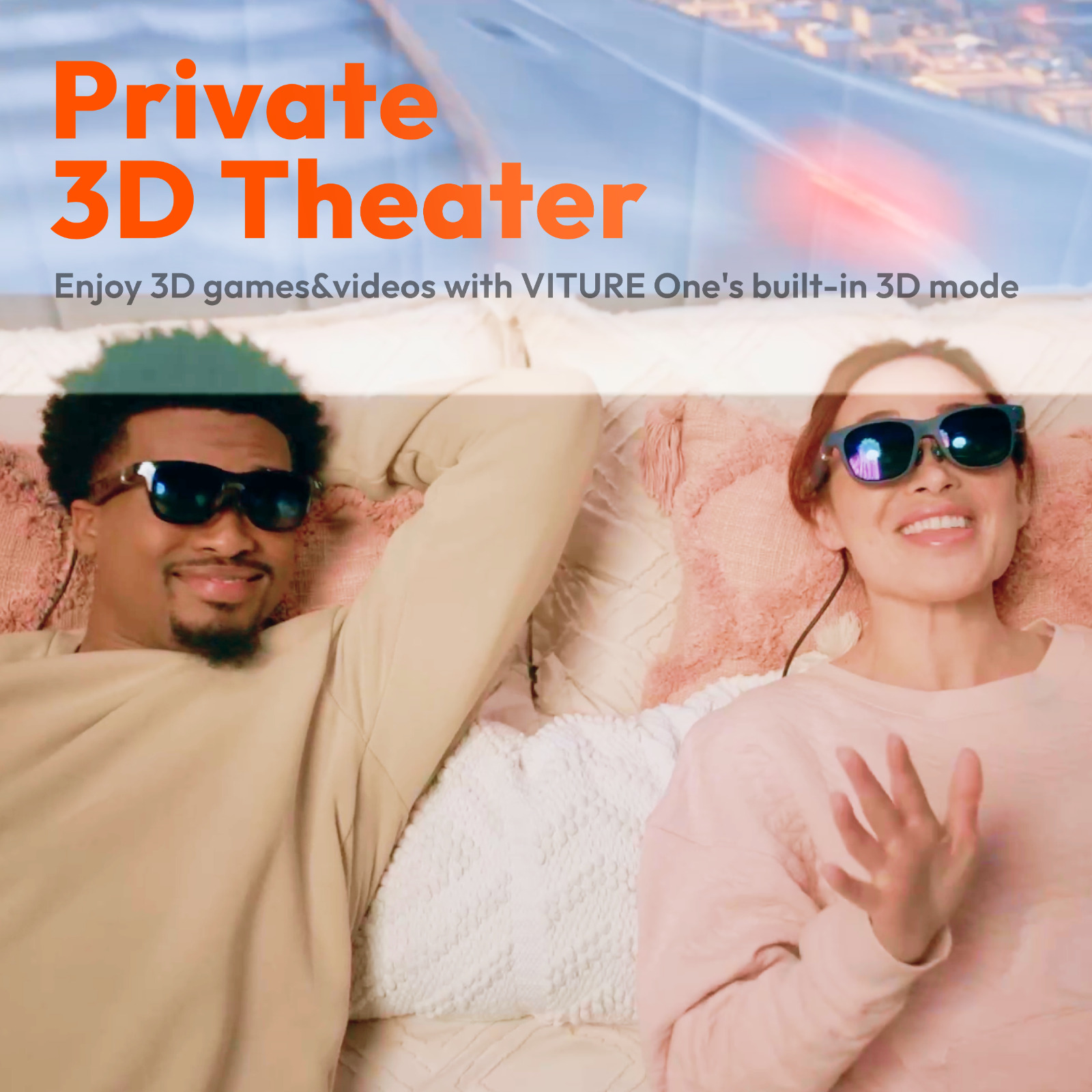 VITURE One XR/AR Glasses 120" Full HD Display