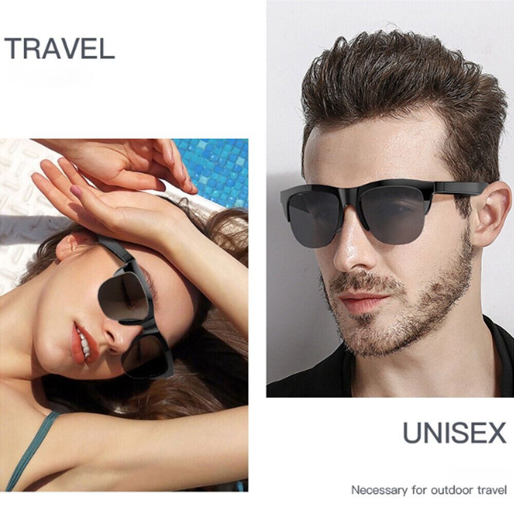 Bluetooth 5.3 Smart Glasses with Polarized Lenses