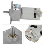12V Adjustable Mini Metal Gear Motor 30RPM