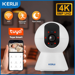 KERUI 5MP 4K Smart WiFi Indoor Security Camera