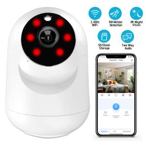 5MP Indoor WiFi Security Camera with AI Tracking