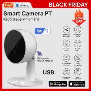 Tuya 1080p Wi-Fi Smart Security Camera with Audio