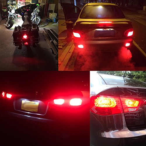 Super Bright LED Tail Light Bulbs, Red