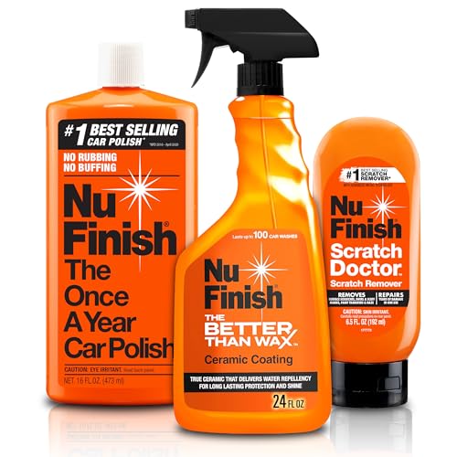 Nu Finish Car Detailing Kit with Scratch Remover