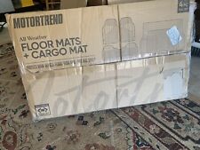 All-Weather Rubber Car Mats with Cargo Liner