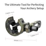 SOPOGER Camo Whisker Biscuit Arrow Rest for Bows