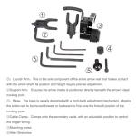 FUNTRES Drop Away Arrow Rest for Compound Bows